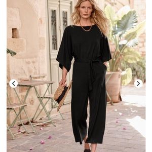 Garnet Hill Prato knit jumpsuit